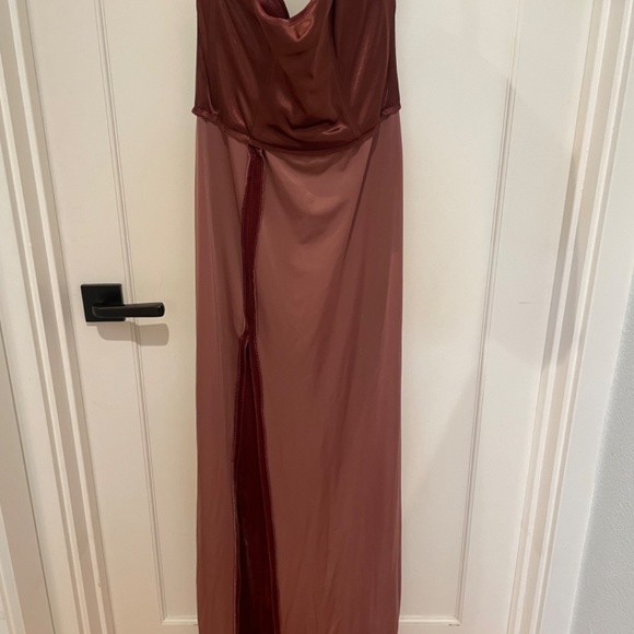 Jenny Yoo Liliana Size 10 in Cinnamon Rose - Picture 3 of 5